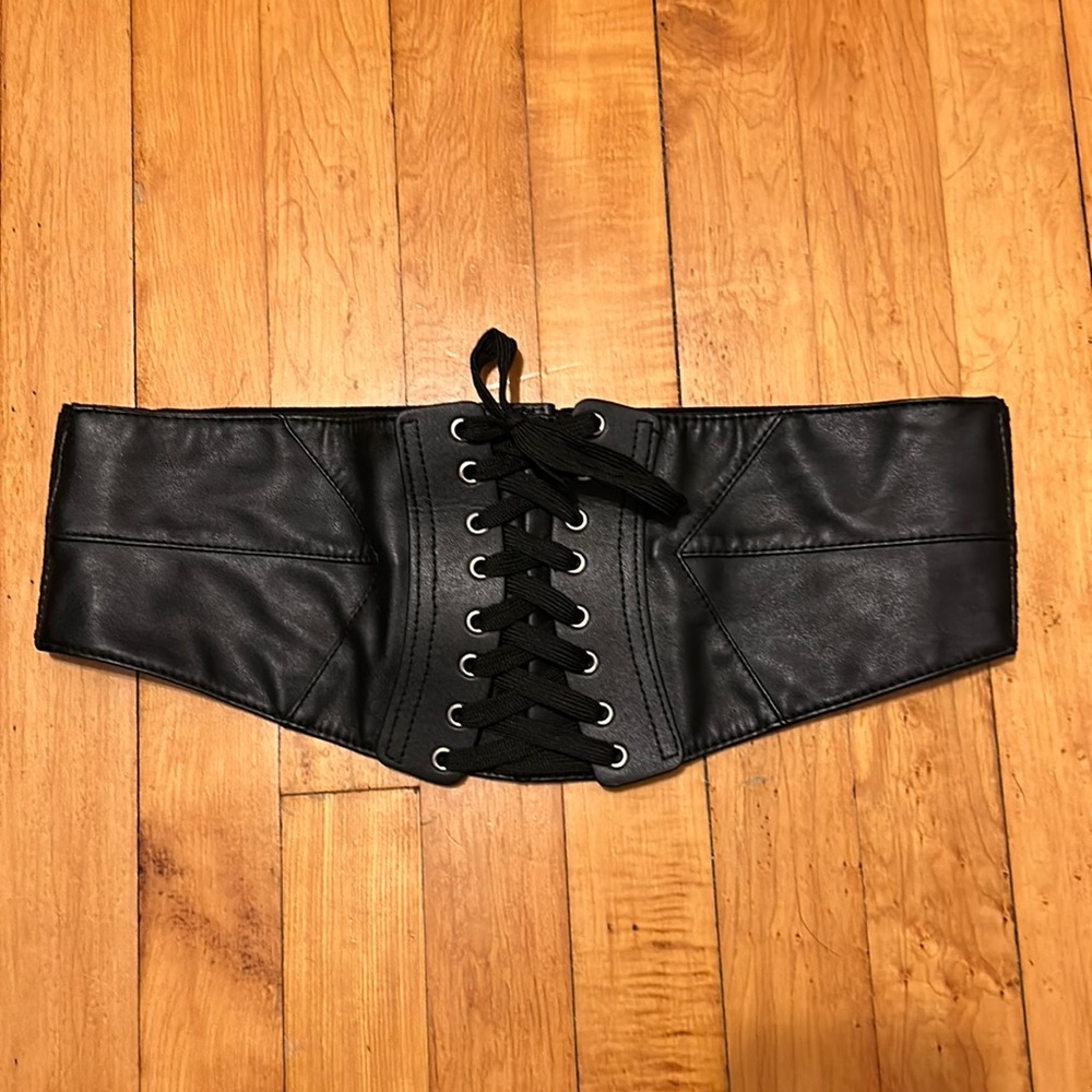 Torrid Faux corset waist cinch